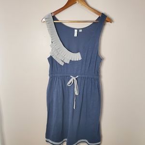 Anthropologie Eloise Women's Mini Dress Casual Pullover 100% Cotton Size Medium